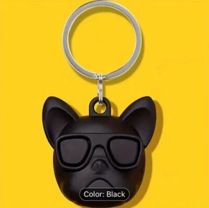Apple AirTag Case Bulldog Silicone Protective Case - Photo 1 sur 5