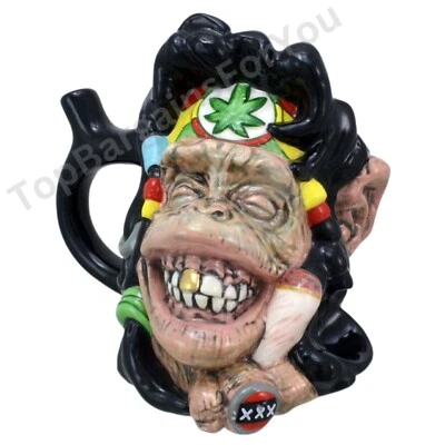 APE Chimp Monkey Wake and Bake Up Cone Coffe Mug Raw rolling papers accessories