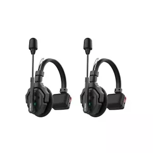 SYNCO XTALK X2 2.4GHz Wireless Intercom Headset System 350M/1148FT For 2 Persons - Picture 1 of 12