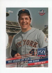 2019 Topps Opening Day 150 Years of Fun Tom Seaver New York Mets #Yof-13 - Bild 1 von 6