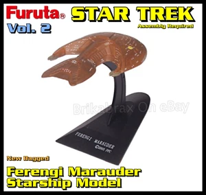 Furuta Star Trek Vol. 2 Ferengi Marauder (Missing Box, Model Parts Still Sealed) - Picture 1 of 7
