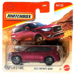 Matchbox 2022 Infiniti QX80 54/125 2025 1:64 Modellauto Kinder Spielzeug SUV OVP - Picture 1 of 13