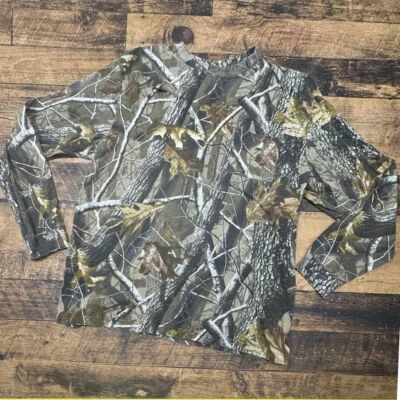 Kings Camo Camouflage Long Sleeve Hunting Shirt Real Tree Pattern Outdoor Gear - Image 1 of 4
