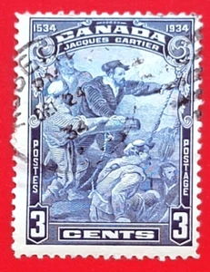 Canada Stamp #208 "Jacques Cartier" Used - Picture 1 of 1