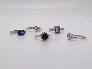 Sterling Silver Adjustable Ring - Picture 1 of 24