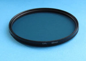 Filtro polarizador CPL 86 mm compatible con lentes Panasonic, Sigma, Nikon, Sony - Imagen 1 de 3