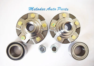 Juego de bujes y cojinetes de rueda delanteros L/R para 96-04 ACURA RL 3,5 L / 96-98 TL 3,2 L Foto 1 de 4