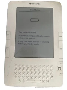 Amazon Kindle 2nd Generation D00511 White Untested - Picture 1 of 3