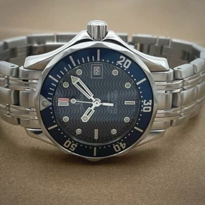 Omega Seamaster 300m 2583.80 Navy revisión de trabajo completada en abril de 2025 Japón - Imagen 1 de 14