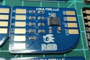 SEGA RGB bypass pcb for megadrive genesis master system + triplebypass - Picture 1 of 6