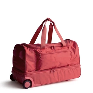 Vera Bradley Ripstop Adair Rolling Duffel Travel Bag Cayenne - Picture 1 of 4