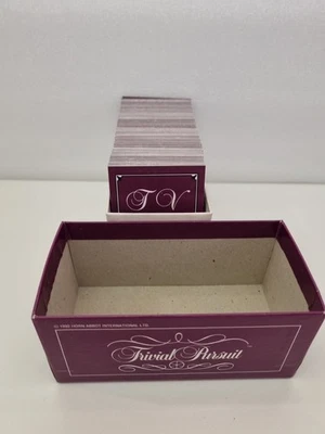 Trivial Pursuit Question Cards - One box - TV Edition - Image 1 of 4