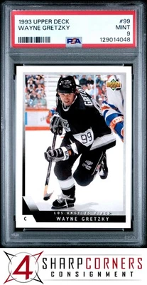 Wayne Gretzky Kings Hof 1993 cubierta superior #99 PSA 9 Foto 1 de 2