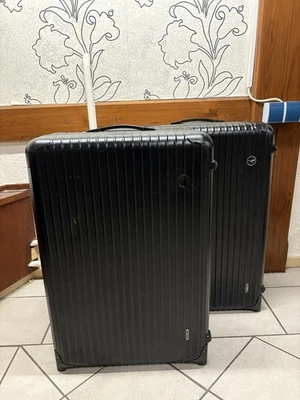 2x RIMOWA Samba Trolley Polycarbonat schwarz  Reisen Koffer Travel Gebraucht - Bild 1 von 4