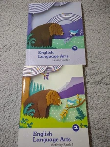 K12 A Strikee Company English Language Arts Activity Book & Lesson Guide - Imagen 1 de 14