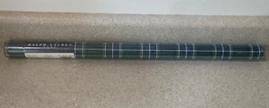 Ralph Lauren Home Blue Plaid Wrapping Paper Single Roll 27 Feet Brand New - Picture 1 of 3