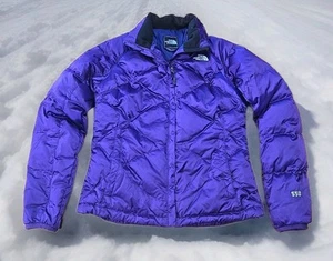 The North Face 550 Alis Down Quilted Puffer Coat Purple Womans Size Medium - Picture 1 of 9