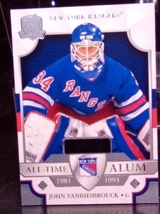 John Vanbiesbrouck 2021-22 UD The Cup All-Time Alum New York Rangers ATA-JV /249 - Foto 1 di 6