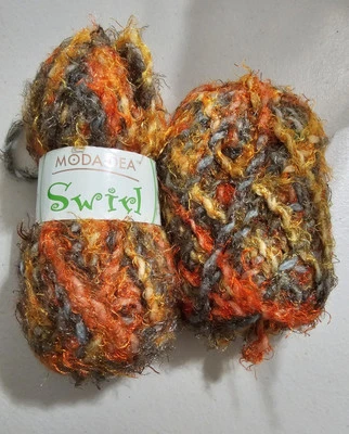 Hilo acrílico de lana de nailon remolino Moda Dea  Foto 1 de 4