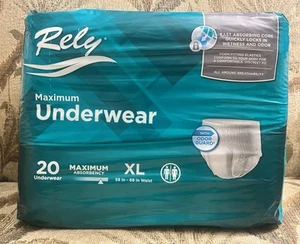 Rely Disposable Underwear, XL, 20ct, Unisex - Picture 1 of 3
