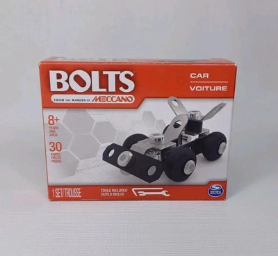 Meccano Bolts Car Building Set Toy SpinMaster New - Image 1 of 4