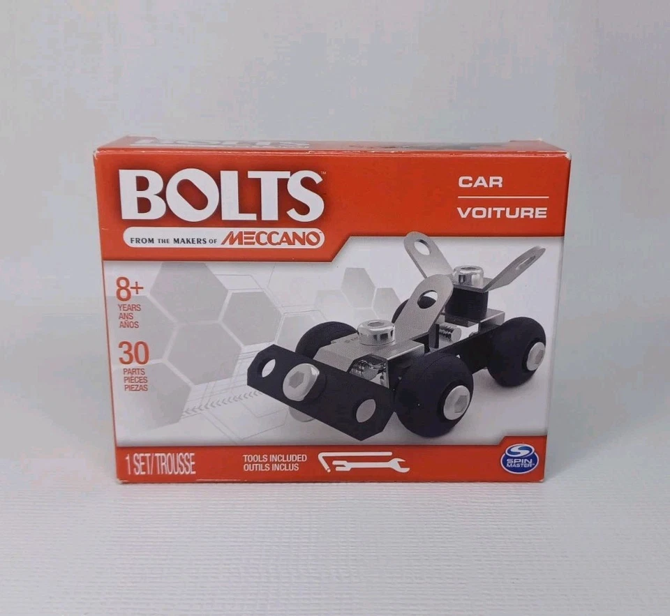 Meccano Bolts Car Building Set Toy SpinMaster New - Image 1 of 4