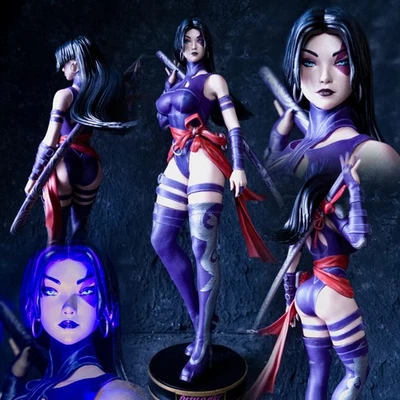 Figura Psylocke 1:6 de Marvel Rivals 2 | PINTADA A MANO | 32 cm (HECHA POR ENCARGO) Foto 1 de 4