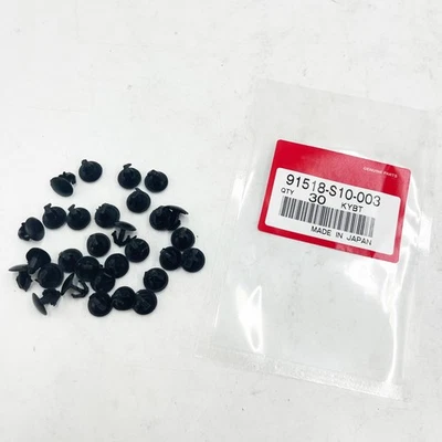 30Pcs Hood Seal Retaining Clips Retainer for Honda Accord Civic Odyssey Nylon Foto 1 de 4