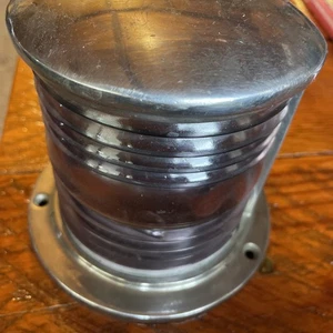Vintage Perko Navigation Ship Light Purple Glass (Gorgeous) Made in USA! - Picture 1 of 16