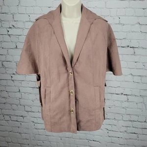 Chaqueta ligera forrada manga corta gamuza sintética púrpura claro Alorna de colección pequeña S - Imagen 1 de 14