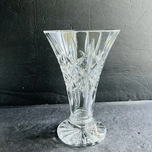 Waterford Ardmore Vaso con Piedi Taglio Cristallo di Piombo, Alto 8" Made in Ireland - Foto 1 di 17