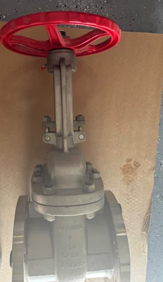 Warren for 1156 Flanged Gate Valve   6” Stainless Steel CF8M 150lb 316 - Image 1 of 4