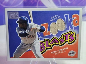 2003 Topps Bazooka - Blasts Bats Tony Gwynn #BB-TG Game Used Bat Relic - Picture 1 of 2
