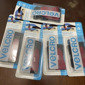 Five(5) Velcro 18 in. x 1 in. Hook and Loop All Purpose Strap (Pack of 2 Straps) - Picture 1 of 6
