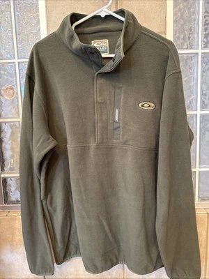 Drake Waterfowl  1/4 Zip Camp Fleece Pullover XL NEW🔥 - Image 1 of 4