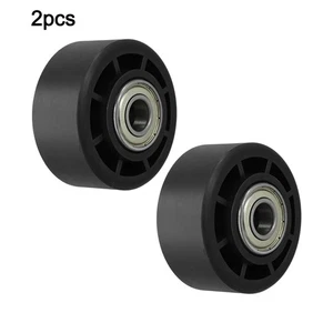 Nylon Bearing Wheels Set for Gym Treadmills 2pcs Fitness Accessory Pack - Picture 1 of 24