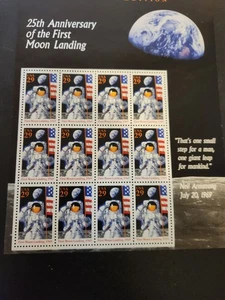 1994 25th Anniversary of the First Moon Landing Mint Stamp Sheet #2841 USPS MNH - Bild 1 von 3