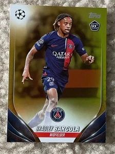 2024 Topps Bradley Barcola Gold Rc /50! - Bild 1 von 2