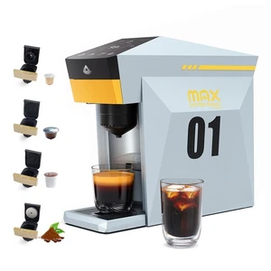 RECAFIMIL 4 en 1 cafetera de un solo servicio, preparación rápida en 1 minuto bomba de 19 bares - Imagen 1 de 5