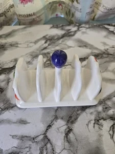 VINTAGE RAYWARE CERAMIC TOAST RACK..FRUIT DESIGN - Bild 1 von 5
