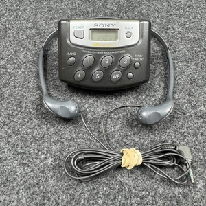 Sony Walkman SRF-M37V AM/FM Radio Portátil Clip Cinturón Auriculares Probados - Imagen 1 de 18