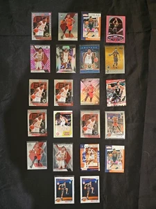 Lote de (22) tarjetas de radiocontrol De'Andre Hunter - aros plateados Prizm/NBA/mosaico rosa + - Imagen 1 de 6