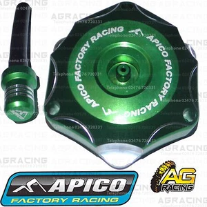 Tubo de ventilación de tapa de combustible de aleación verde Apico para Kawasaki KXF 250 2011 Motocross Enduro - Imagen 1 de 1