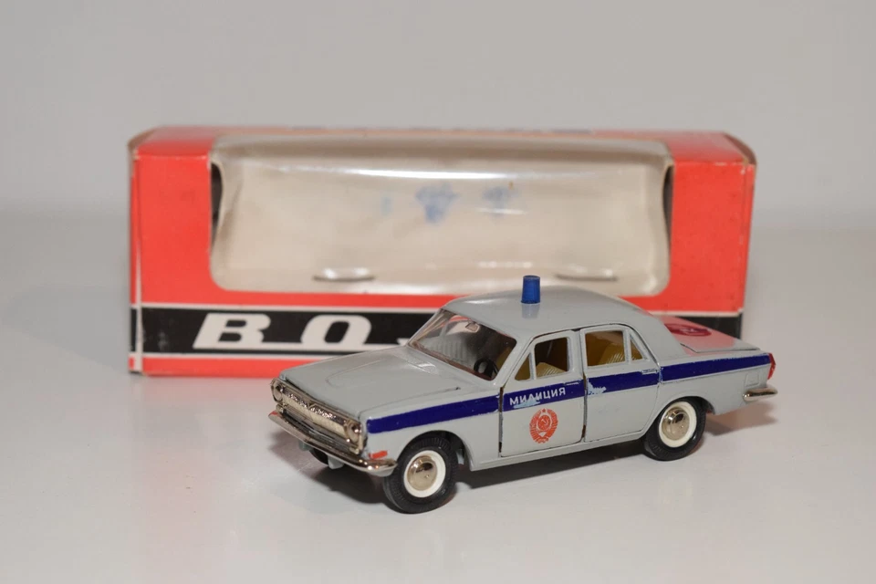 A90 1:43 RUSSIAN NOVOEXPORT CCCP USSR VOLGA BONRA TA3 24-02 MILITARY POLICE NMIB - Bild 1 von 4