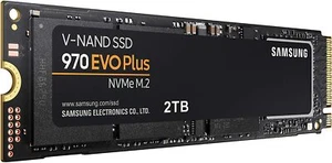 Samsung 2TB 970 EVO PLUS M.2 PCIe Gen 3.0 x4 NVMe 1.3 V-NAND SSD - Bild 1 von 5