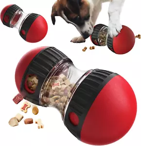 2Pack Dog Food Dispenser Puzzle Toys Adjustable Treat Dispensing Ball Slow Feede - Picture 1 of 6
