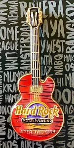 PIN DE GUITARRA EXTERIOR DE ENTRADA HARD ROCK ATLANTIC CITY HOTEL & CASINO 2023 RÉPLICA - Imagen 1 de 3