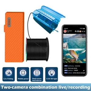 HD 1080P Angelschnur Kamera Unterwasser Live Recorder 50 m Tiefe Nachtsicht - Bild 1 von 9