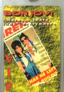 BON JOVI 1995 TOUR VIP PASS + orig. Gäste Pass - VIP Pass - Picture 1 of 1