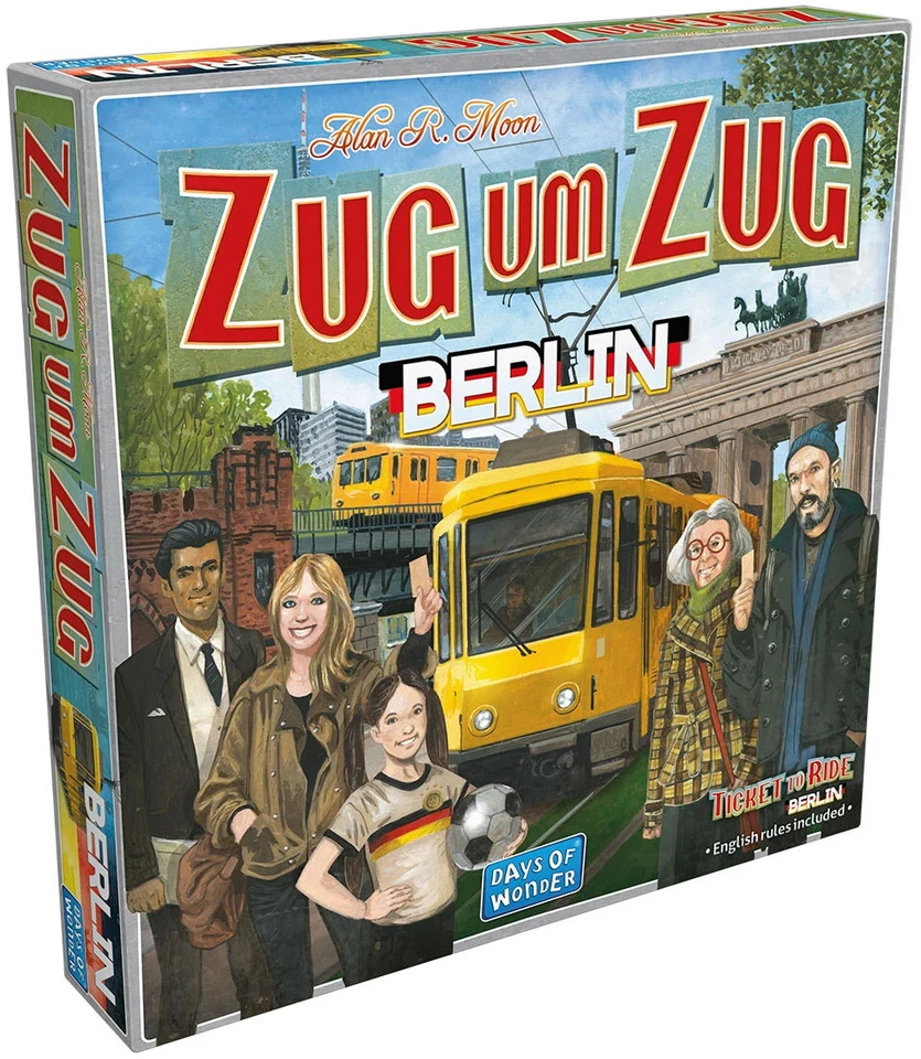 Days of Wonder Familienspiel Strategiespiel Zug um Zug Berlin DOWD0033 - Bild 1 von 1